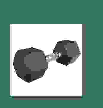 Гантель гексагональная UNIX Fit обрезиненная 10 кг - 8